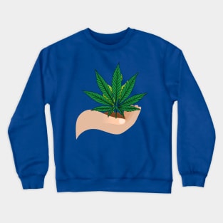 weed Crewneck Sweatshirt
